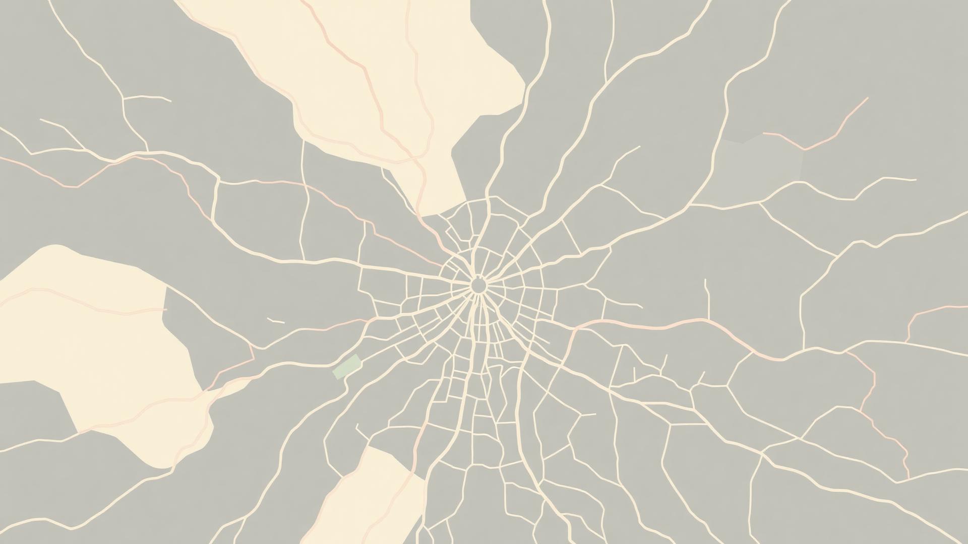 Stylised map of the Darlington area covered by A Slater & Son property services.